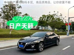 中午日产幕无线码 8 区，高品质商品，让你欲罢不能