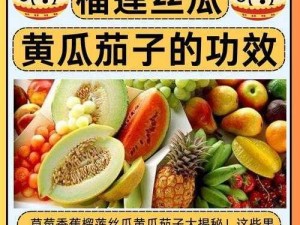 可以食用的草莓、榴莲、丝瓜、小猪，无限看