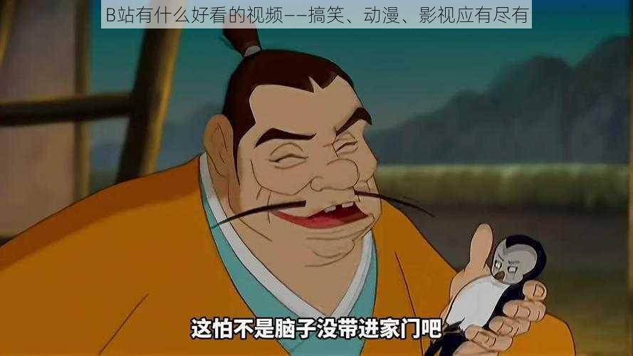 B站有什么好看的视频——搞笑、动漫、影视应有尽有