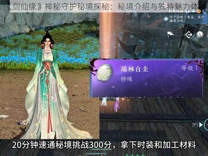 《剑仙缘》神秘守护秘境探秘：秘境介绍与独特魅力体验