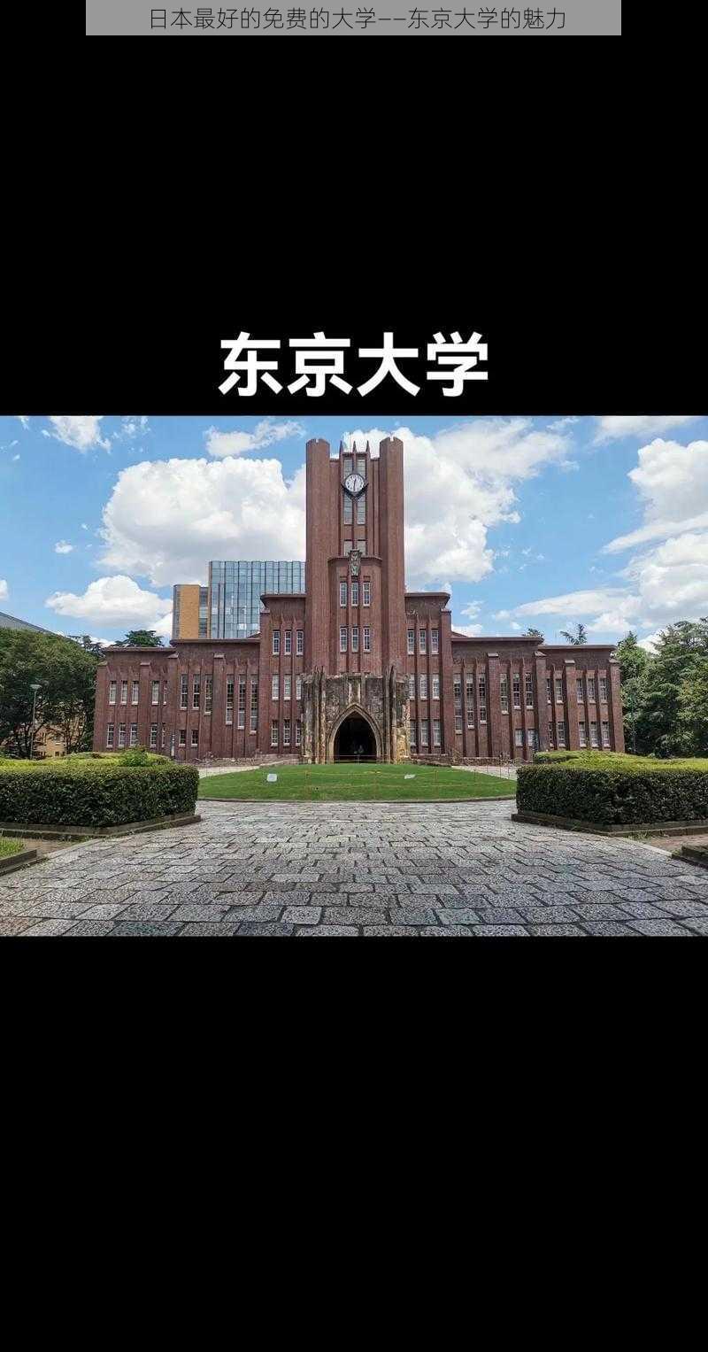 日本最好的免费的大学——东京大学的魅力