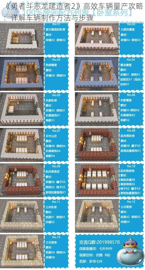 《勇者斗恶龙建造者2》高效车辆量产攻略：详解车辆制作方法与步骤