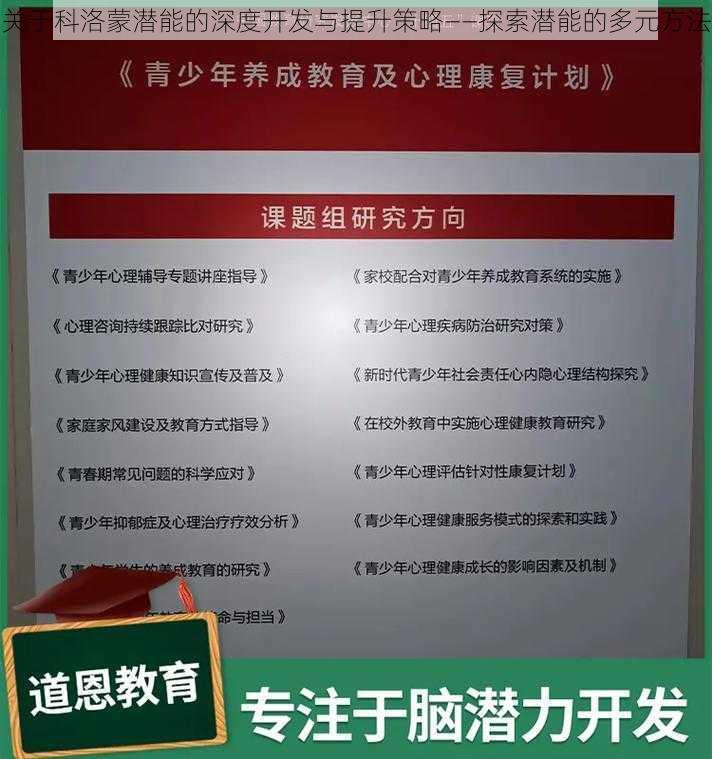 关于科洛蒙潜能的深度开发与提升策略——探索潜能的多元方法